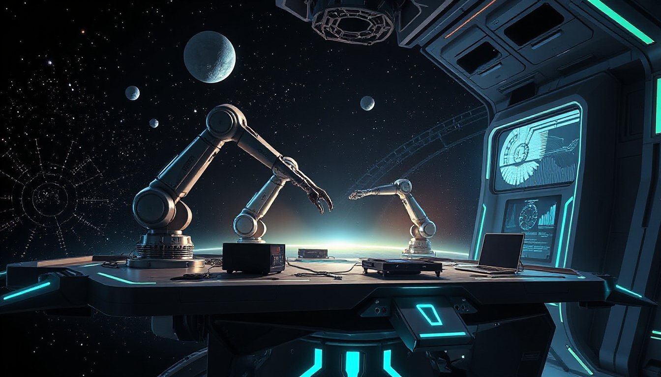 Exploring the Role of Robotic Arms on Space Stations: Enhancing Space Exploration and Research