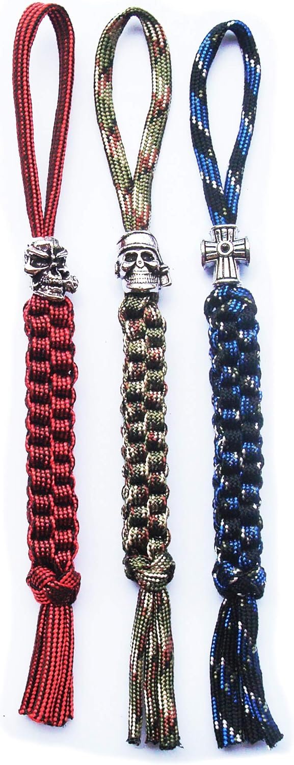 Unleash Adventure: EDC Paracord Lanyard Review with Skull Pendant